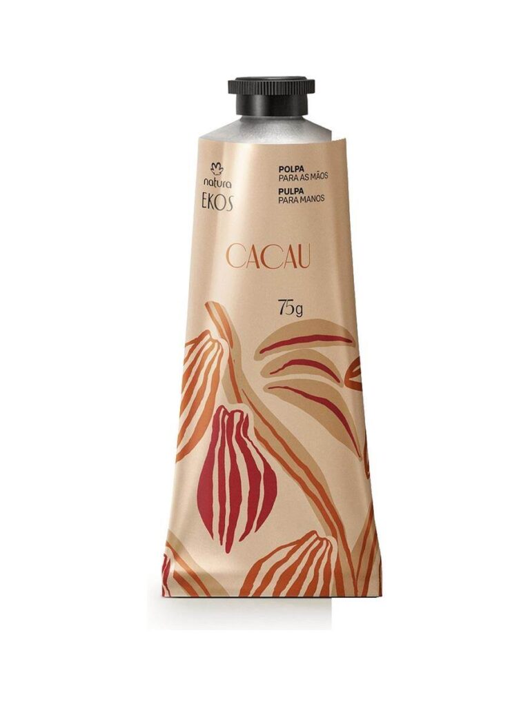 Crema Hidratante Para Manos Cacao Ekos Natura X 75g