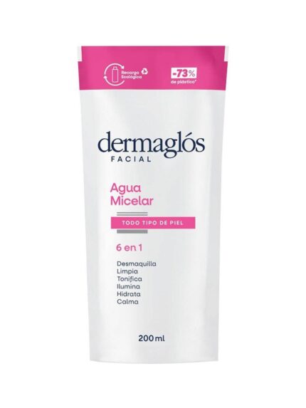Refill Agua Micelar Dermaglos X 200ml
