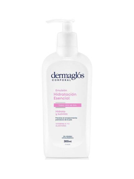 Emulsion Corporal Hidratacion Esencial Dermaglos X 300ml
