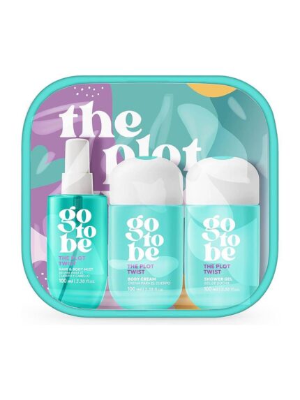 Set Algabo Go To Be The Plot Twist Body Mist + Body Cream + Shower Gel