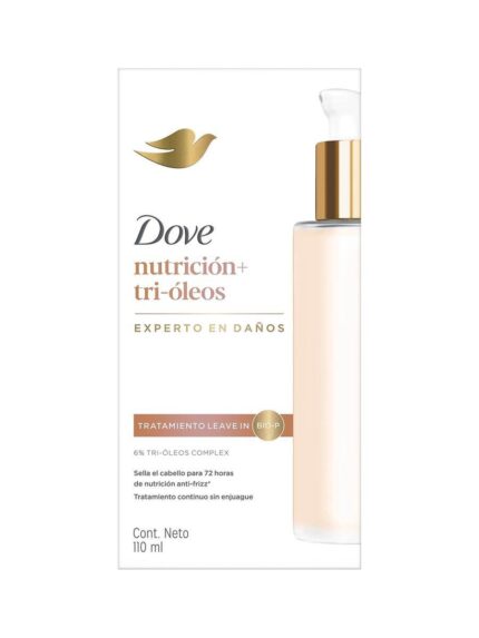 Tratamiento Leave In Nutrición + Tri-Oleos DOVE X 110ml