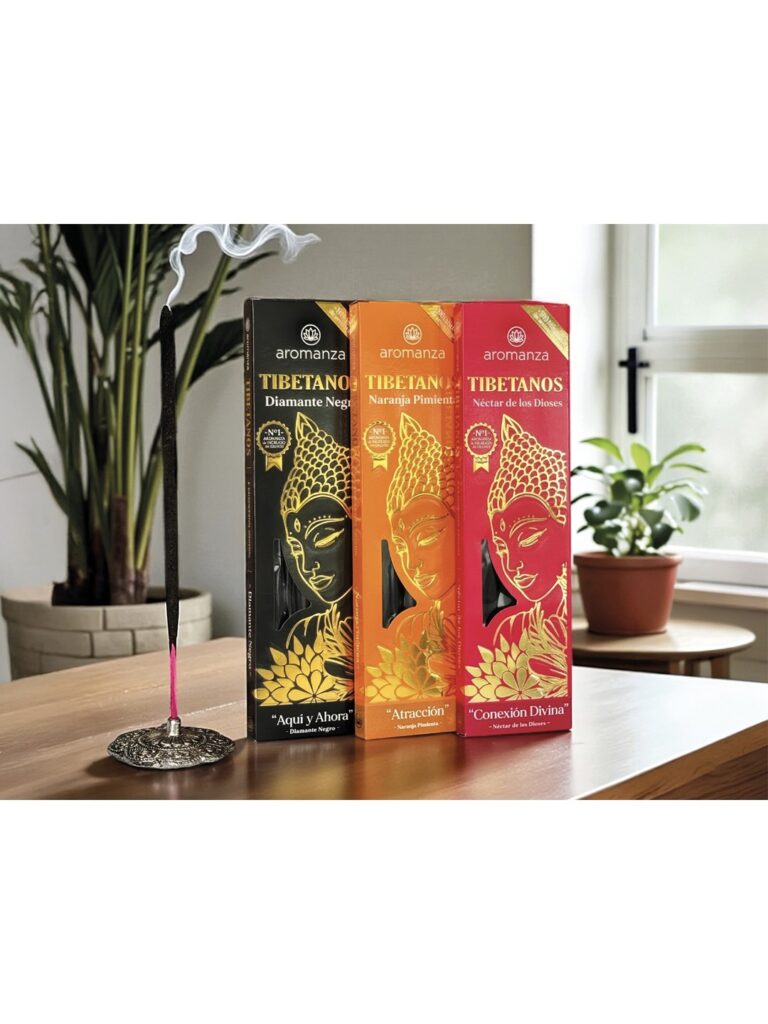 Sahumerio Aromanza Tibetano x 8 Unidades