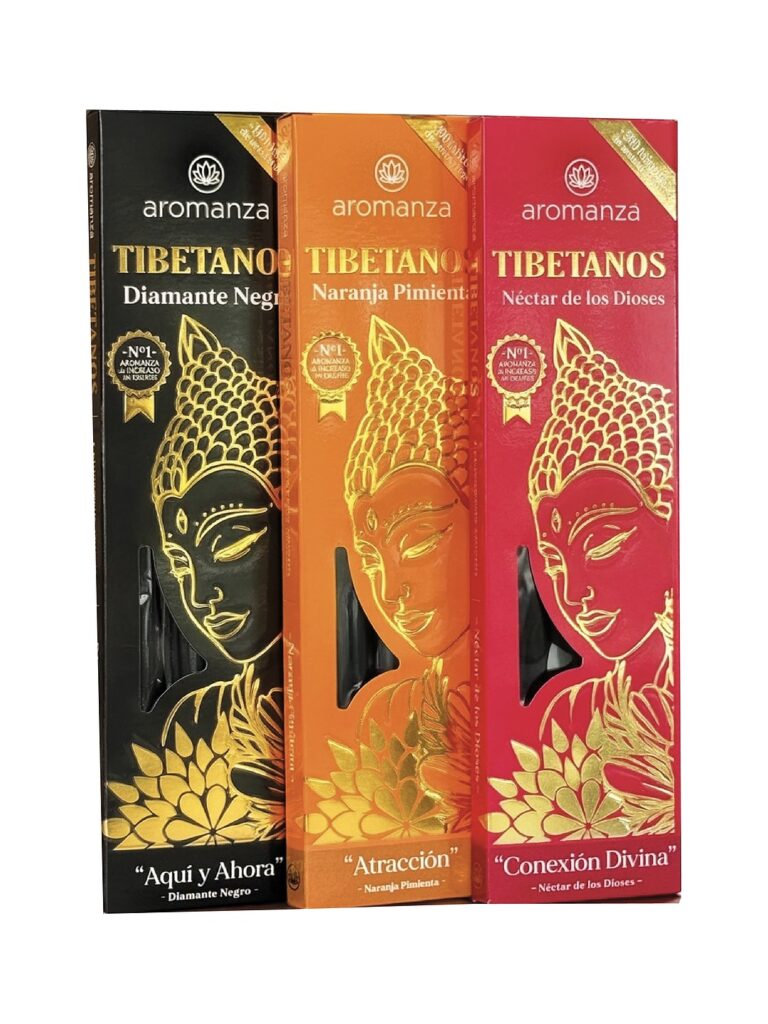 Sahumerio Aromanza Tibetano x 8 Unidades