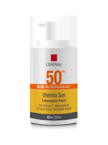 Fotoprotector Facial Lidherma Dherma Sun X 60ml