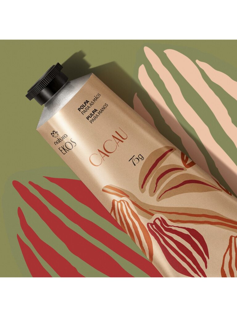 Crema Hidratante Para Manos Cacao Ekos Natura X 75g